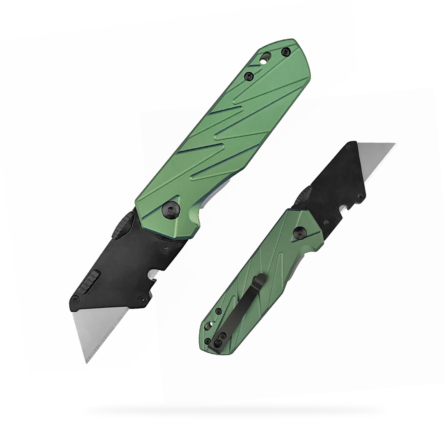 Factory direct supply outdoor multi-purpose foldable utility knife wallpaper knife express cutting light medium paper knife paper knife