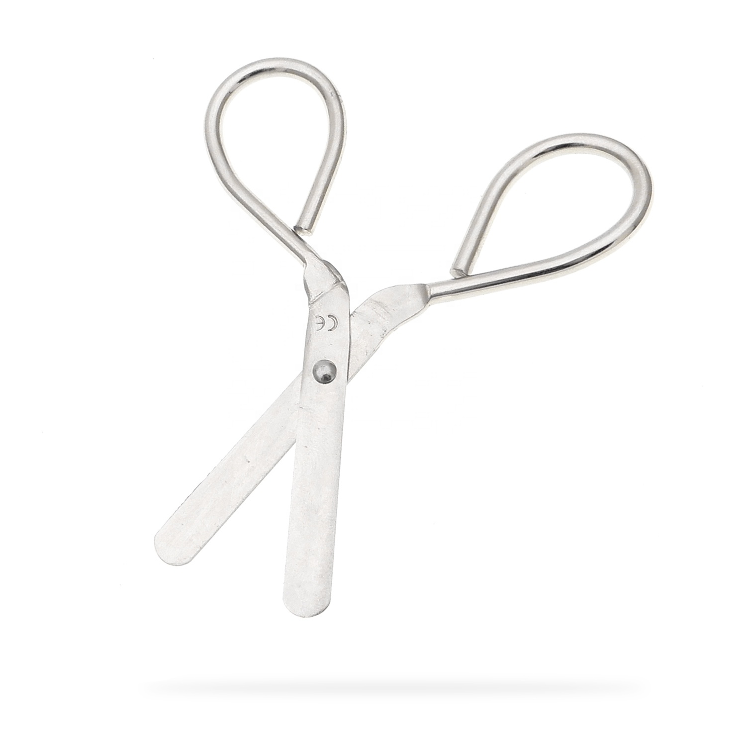 S-255B Bandage Scissors, Stainless Steel Shears Round-End Surface Nickel Coated Carbon Steel Metal Cut Emergency Kit
